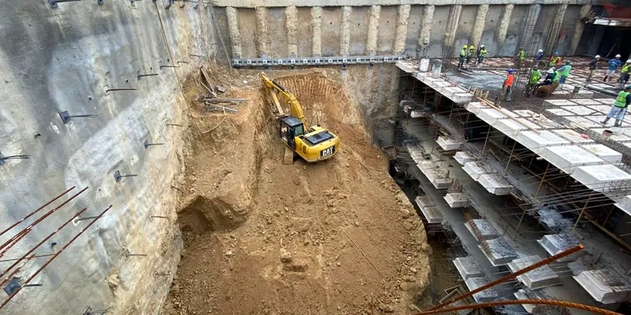 Diseño geotécnico de excavaciones profundas en Melipilla